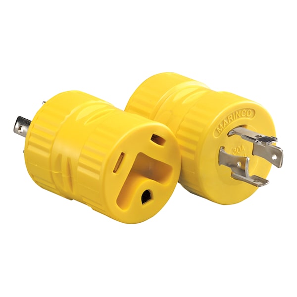 Parkpower By Marinco ParkPower 128A Generator Adapter - 20A Male (4-Prong) to 30A Female 128A - main